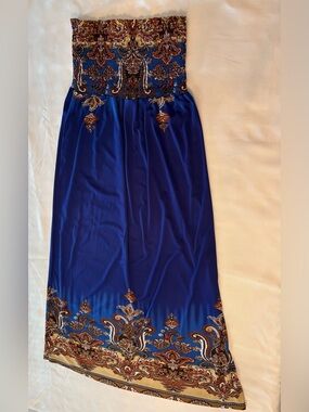 Tube top Style Maxi Dress - Size Large